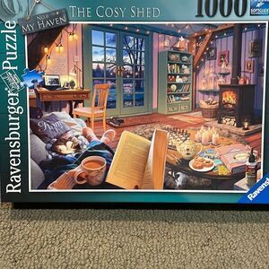 Ravensburger 1000 piece puzzle No 6 My Haven The Cosy Shed